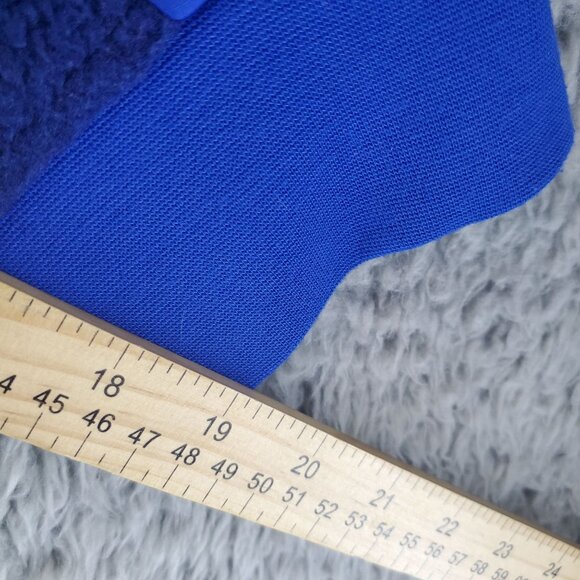 Bonobos Jacket Mens 3XL Blue Fielder Hooded Fleece Quarter-Zip Pullover - Picture 7 of 9